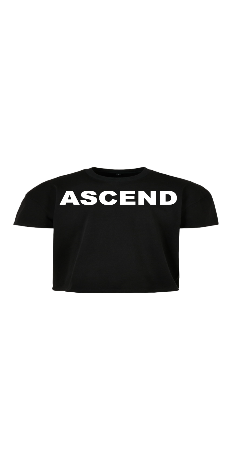 Duvachon ASCEND black tee, front